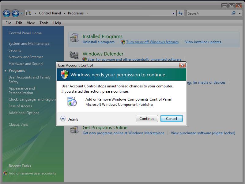 UAC User Account Control